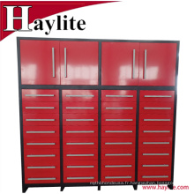 Système lourd de stock de garage d&#39;armoire à outils de tiroir de 7ft